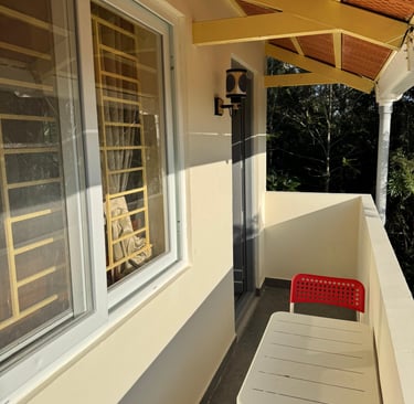 Greenery View in the Balcony Area