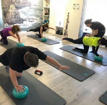 Pilates suelo en Fisioterapia Argoños