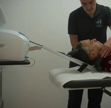 Camilla de descompresión vertebral cervical