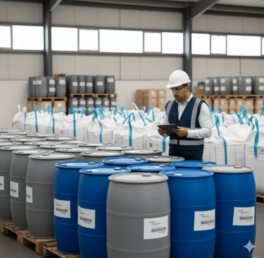 Inspeção em área organizada de gestão de resíduos.rastreabilidade e conformidade ambiental CTF/APP