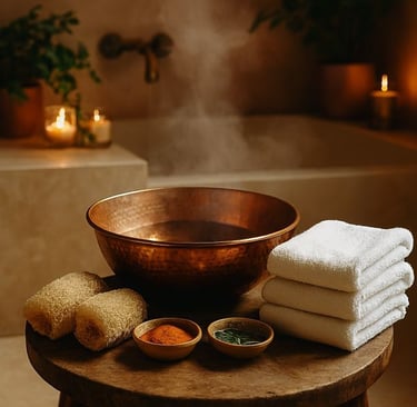 밤의휴식 마사지