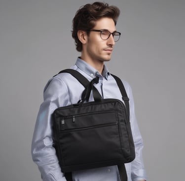 Quality control team inspecting finished bags carefully before packaging