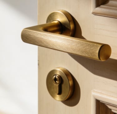 Discover the top 2025 door handle trends: smart tech integration, warm metallic finishes, minimalist