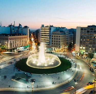 Athens Landmarks Omonoia