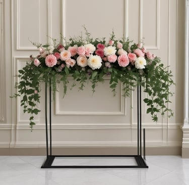 white and silver-colored table lamp