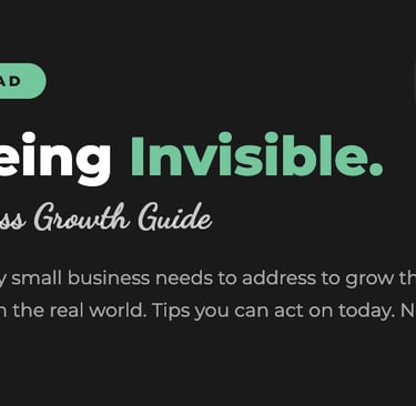 Free Download Guide - Stop Being Invisible
