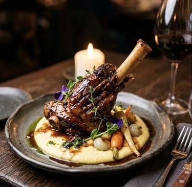 Healthy lamb shank recipe