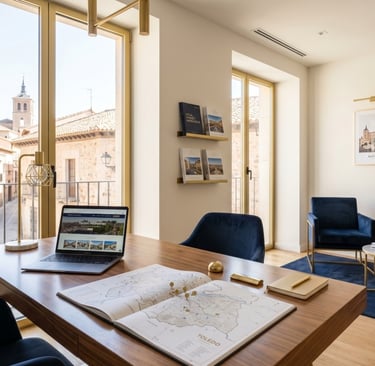 Oficina de agencia inmobiliaria independiente en Ocaña, Toledo — KeyView Properties