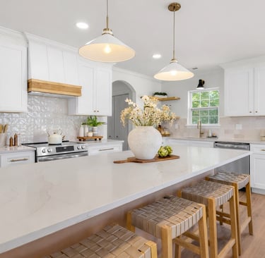 Staging for large kitchen island staging house sc