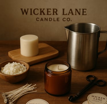 Hand made soy candles