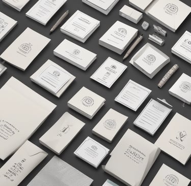 Professional setup of branded banners and media supporting a corporate event