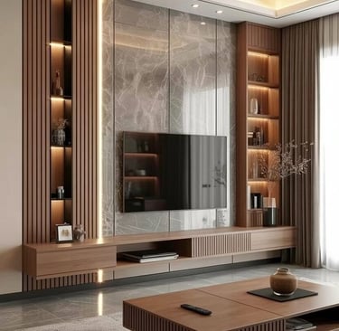 Salon tasarımında estetik ve fonksiyonel yerleşim