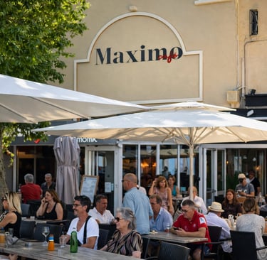 Restaurant à Banyuls-sur-Mer en bord de mer