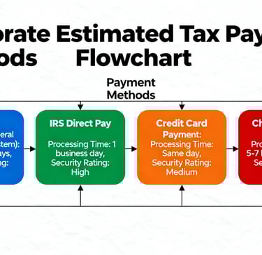 Corporate Estimated Tax Payment Methods and Processing Times