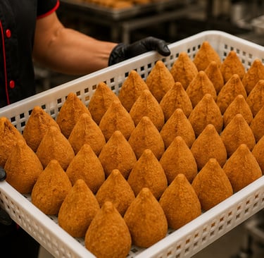 Qualidade e padronização na produção de salgados | Reino dos Sabores