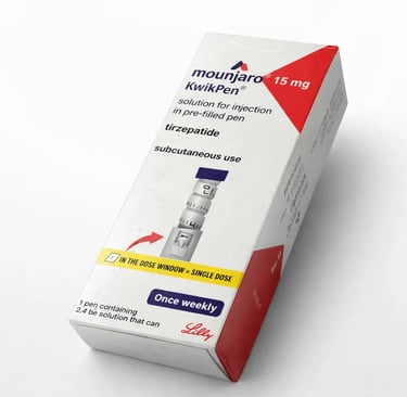  Buy Mounjaro 15mg tirzepatide kwikpen online — international shipping