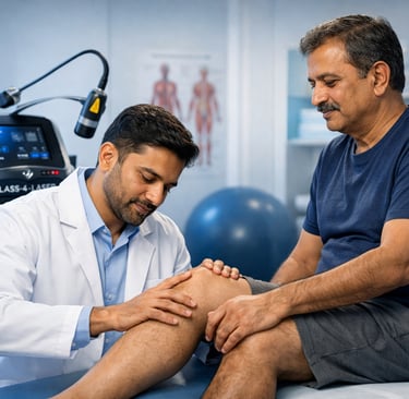How to Manage Knee Pain and Osteoarthritis Without Surgery in Raipur
