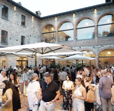 La presentazione del nuovo numero della rivista Lake Como Tourism Travel & Style al Castello di Casiglio.