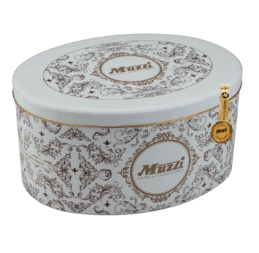 Latta decorata della collezione Riserva Famiglia Muzzi Le Sinfonie