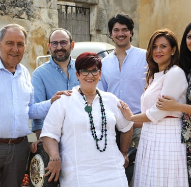 La famiglia Arestia, fondatrice e guida di Agromonte.