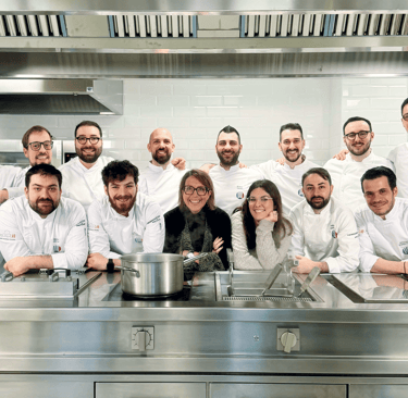 Squadra Nazionale APCI con Sonia Re durante Chef Lab on Tour