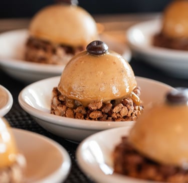Dessert gourmet servito durante Gourmantico Summer Edition 2026