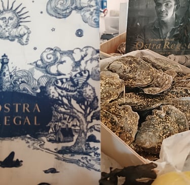 Selezione di ostriche Ostra Regal servite al Bistrot Pedol Porta Nuova