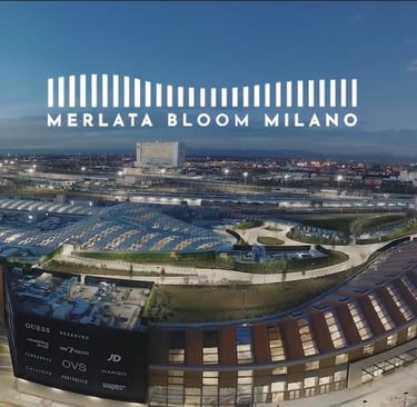 Veduta panoramica di Merlata Bloom Milano sede del nuovo store Panfuwa