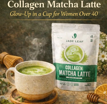 Steep Society Tea Review: Collagen Matcha Latte, Glow-Up in a Cup for Women Over 40 Rating 4.9