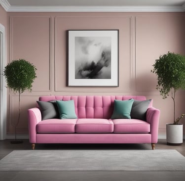 Bright living room with modern inventory