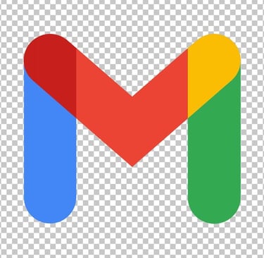 Official Google Gmail logo icon featuring a multi-colored letter M for email service branding.