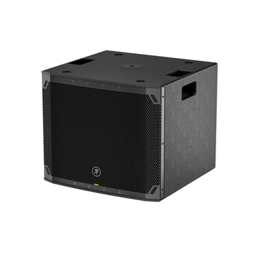 Subwoofer Mackie Thump18Sv4 de 18 pulgadas, vista frontal en perspectiva
