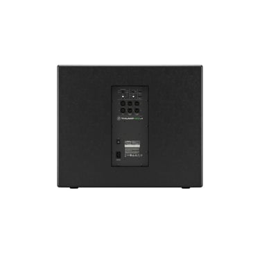 Subwoofer activo Mackie Thump18Sv4 visto desde la parte trasera
