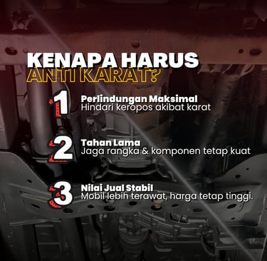 kenapa harus anti karat