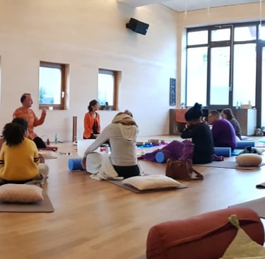 Voygage sonore vibratoire au centre prana santé