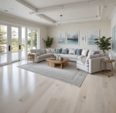 photo of white staircase