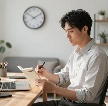 photo of white staircase