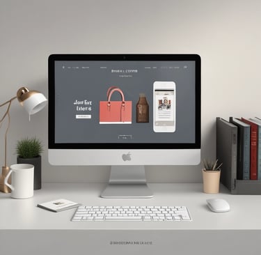 un écran d'ordinateur affichant un écran d'ordinateur avec un ordinateur portable et un téléphone