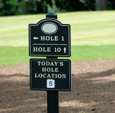  Aluminum Golf Hole Marker, Tee Marker, Bracket and Cap castings