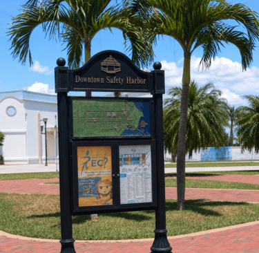 Example of Cast Aluminum Municipal Signboard