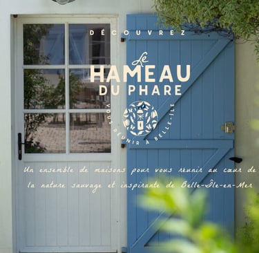 Hameau du Phare. Bangor, Belle-Île-en-Mer