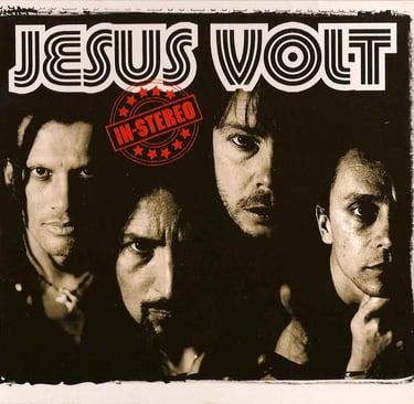 Pochette de l'album du groupe Jesus Volt, In stéréo