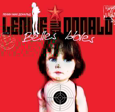 Pochette de l'album cinq titres de Lenine Mc Donald, Belles idoles