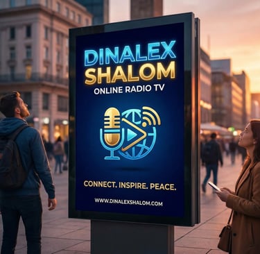Radio tv dinalex shalom,radio shalom, shalom
