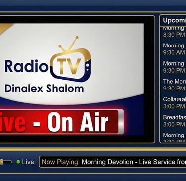 Radio tv dinalex shalom, radio shalom