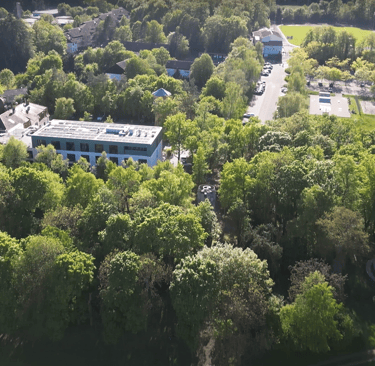 Schillerhain mit Parkhotel Sportanlagen und Heilpädagogium