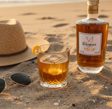 Cocktails-cognac, Golden spice, le cocktail raffiné au Cognac Maison Beaumont VSOP