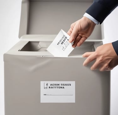 An inspiring photo of local leaders addressing the audience.