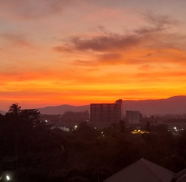 Beautiful Hua Hin sunset