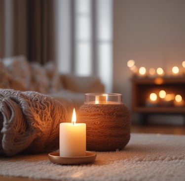 A set of high-quality grooming products arranged neatly with a beard comb.